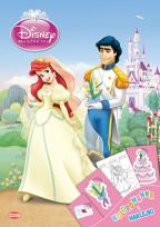 Okładka książki Kolorowanka i naklejki - Disney Księżniczka