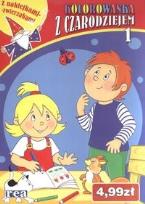 Okładka książki Kolorowanka z czarodziejem cz.1 REA