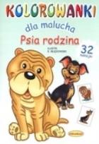 Okładka książki Kolorowanki dla malucha - Psia rodzina