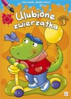 Okładka książki Kolorowanki wodne. Ulubione zwierzątka 3