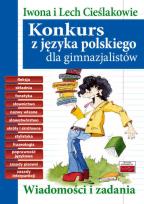 Okładka książki Konkurs z języka polskiego dla gimnazjalistów