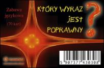 Okładka książki Który wyraz jest poprawny Karty