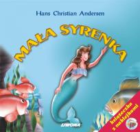 Okładka książki Mała Syrenka z naklejkami