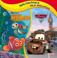Okładka książki Malowanka dla malucha - Gdzie jest Nemo /Auta 2