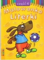 Okładka książki Malowanka - Literki cz. 6  LITERKA