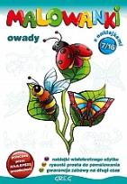 Okładka książki Malowanki 7 Owady + pisak