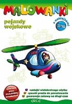 Okładka książki Malowanki cz.  3 - pojazdy wojskowe GREG
