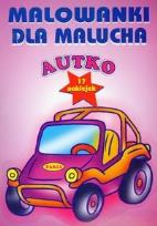 Okładka książki Malowanki dla malucha - Autko PASJA