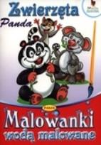 Okładka książki Malowanki wodą malowane. Zwierzęta - Panda