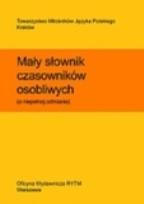 Okładka książki Mały słownik czasowników osobliwych...