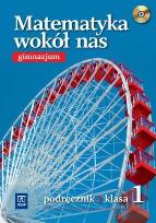 Okładka książki Matematyka GIM Wokół..1 podr CD Gratis 2011 WSiP