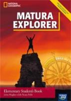 Okładka książki Matura Explorer elementary student's Book z płytą CD