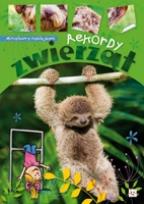 Okładka książki Minialbum z naklejkami - Rekordy zwierząt.