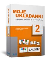 Okładka książki Moje układanki. Ćwiczenia sylabowe do nauki czytania - zestaw 2, trzy sylaby otwarte