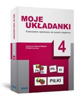 Okładka książki Moje układanki. Ćwiczenia sylabowe do nauki czytania - zestaw 4, dwie sylaby: zamknięta + otwarta