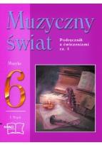 Okładka książki Muzyczny świat podr i ćw. 6/1 MAC