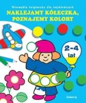Okładka książki Naklejamy kółeczka -  Poznajemy kolory SIEDMIORÓG