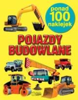 Okładka książki Pojazdy budowlane 100 naklejek