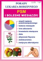 Okładka książki Porady lek. rodzinnego. PSM i bolesne miesiączki