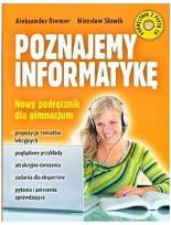 Okładka książki Poznajemy informatykę podr. GIM (CD Gratis)