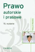 Okładka książki Prawo autorskie i prasowe