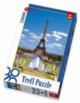 Okładka książki Puzzle 2000 Wieża Eiffla TREFL