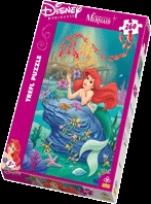 Okładka książki Puzzle 260 Mała syrenka TREFL