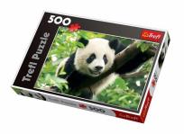 Okładka książki Puzzle 500 Panda TREFL