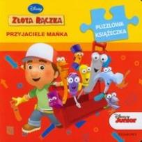 Okładka książki Puzzlowa książeczka. Maniek Złota Rączka