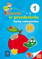 Okładka książki Razem w przedszkolu 4-latka KP 1 WSIP