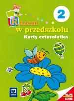 Okładka książki Razem w przedszkolu 4-latka KP 2 WSIP