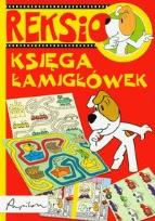Okładka książki Reksio Księga łamigłówek