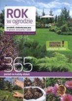 Okładka książki Rok w ogrodzie. 365 porad na każdy dzień