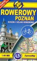 Okładka książki Rowerowy Poznań ścieżki i szlaki rowerowe