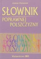 Okładka książki Słownik poprawnej polszczyzny TW Ibis