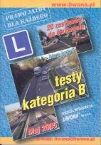 Okładka książki Testy kat. B A5 LIWONA
