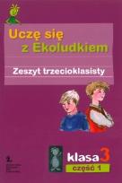 Okładka książki Uczę się z Ekoludkiem 3/1 zeszyt ŻAK