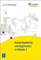Okładka książki Wesoła szkoła i przyjaciele 1 karty bad. um. WSiP