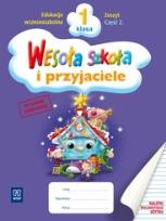 Okładka książki Wesoła szkoła i przyjaciele 1/2 zeszyt w.2011 WSiP