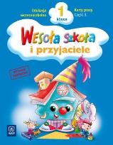 Okładka książki Wesoła szkoła i przyjaciele 1/3 KP w.2011 WSiP