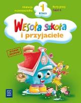 Okładka książki Wesoła szkoła i przyjaciele 1/4 KP w.2011 WSiP