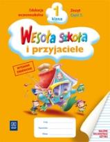 Okładka książki Wesoła szkoła i przyjaciele 1/5 zeszyt w.2011 WSiP