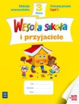 Okładka książki Wesoła szkoła i przyjaciele 3/1 ćw. pisanie WSiP