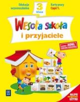 Okładka książki Wesoła szkoła i przyjaciele 3/1 KP WSiP