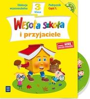 Okładka książki Wesoła szkoła i przyjaciele 3/1 pod CD Gratis WSiP