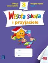 Okładka książki Wesoła szkoła i przyjaciele 3/2 ćw. liczenie WSiP