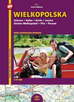 Okładka książki Wielkopolska. Atlas turystyczno-drogowy 1:75000