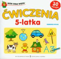 Okładka książki Wiem coraz więcej. Ćwiczenia 5-latka