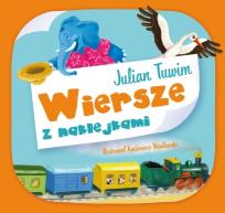 Okładka książki Wiersze z naklejkami - Julian Tuwim