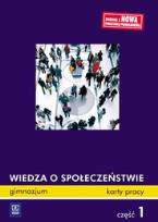 Okładka książki WOS GIM cz.1 Karty Pracy w. 2010 WSIP